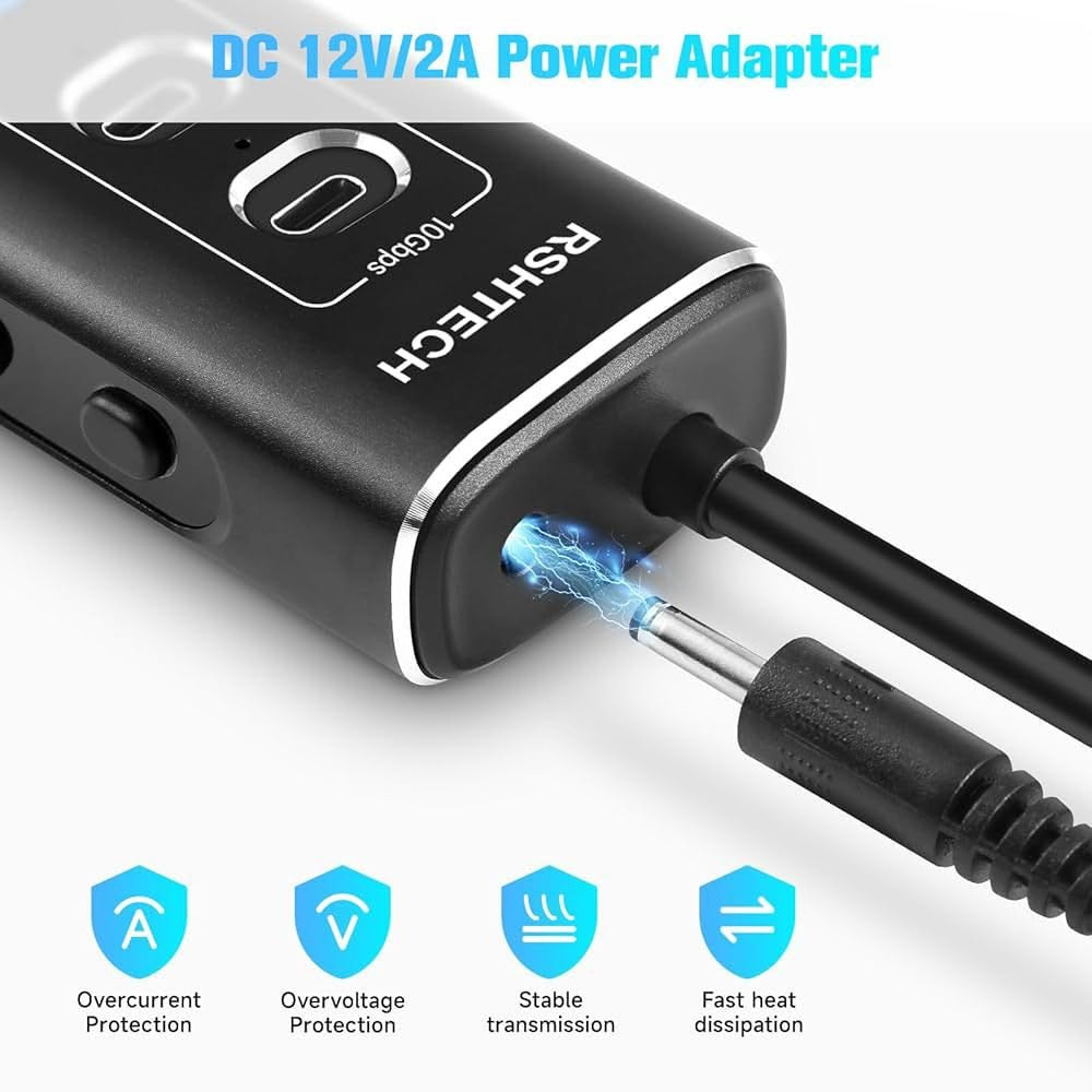 🔌 موزع منافذ RSHTECH 7-in-1 Hybrid USB Hub✨ 7 منافذ في جهاز واحد: يوسع منافذ كمبيوترك لتوصيل كافة أجهزتك معاً.⚡ سرعة نقل فائقة: منافذ تدعم سرعات تصل إلى 10 جيجابت/ثانية لنقل الملفات الكبيرة في ثوانٍ.🔘 تحكم ذكي ومستقل: مفتاح تشغيل/إيقاف خاص لكل منفذ مع إضاءة LED مدمجة لتوفير الطاقة.🔋 طاقة مستقرة وقوية: يأتي مع محول طاقة خارجي لضمان تشغيل الهاردوير والأجهزة الثقيلة دون انقطاع.💻 توافق مرن: كابل هجين مدمج 2 في 1 يدعم منافذ USB-A و USB-C معاً
السعر والاستفسار خاص


**إذا كنت صاحب هذا الإعلان وتريد حذفه لأي سبب، رجاءا أرسل رسالة إلى الدعم الفني**