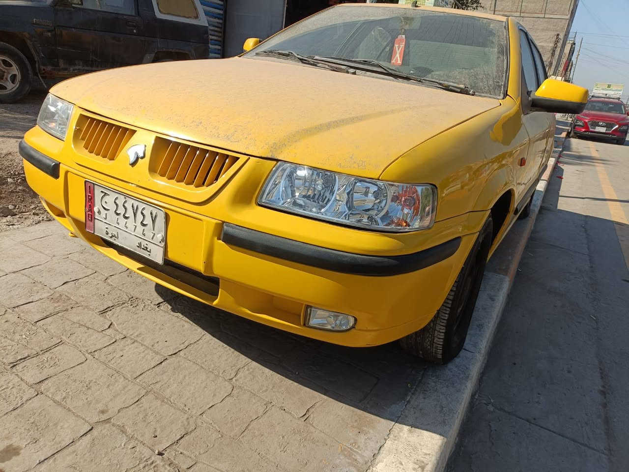 سلام عليكم 
سمند تكسي للبيع موديل 2009رقم بغداد سياره معمره جديد مكفوله من الضربه كير مكينه مكفول ثاني يوم تحويل محدثه موديل 17  مكاني بغداد حي اؤر للاستفسار ***********
