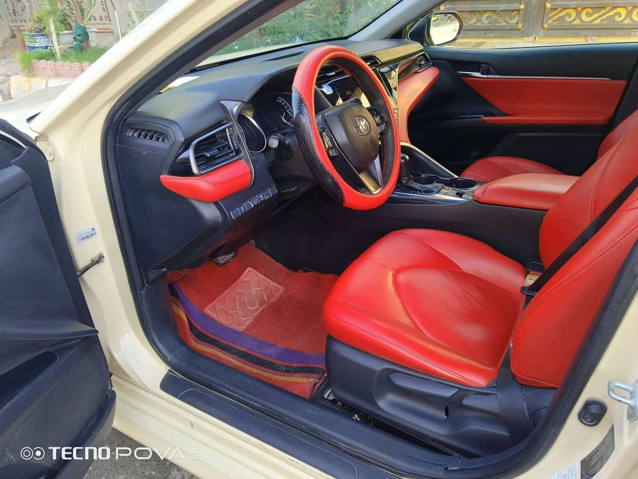 السلام عليكم 
كامري 2022 هايبرد
فول مواصفات 
فئه LE
محرك 2500
وضعيات قياده 
اقتصادي - اعتيادي - سبورت 
ممشئ سياره موضح بالصوره 
نضام اوتو هولد
داخل لون احمر
تحكمات استيرن 
سياره تكسي دبي بدون حوادث ولا غرق 
مكان سياره فلوجه
.
للاستفسار عالرقم :***********
