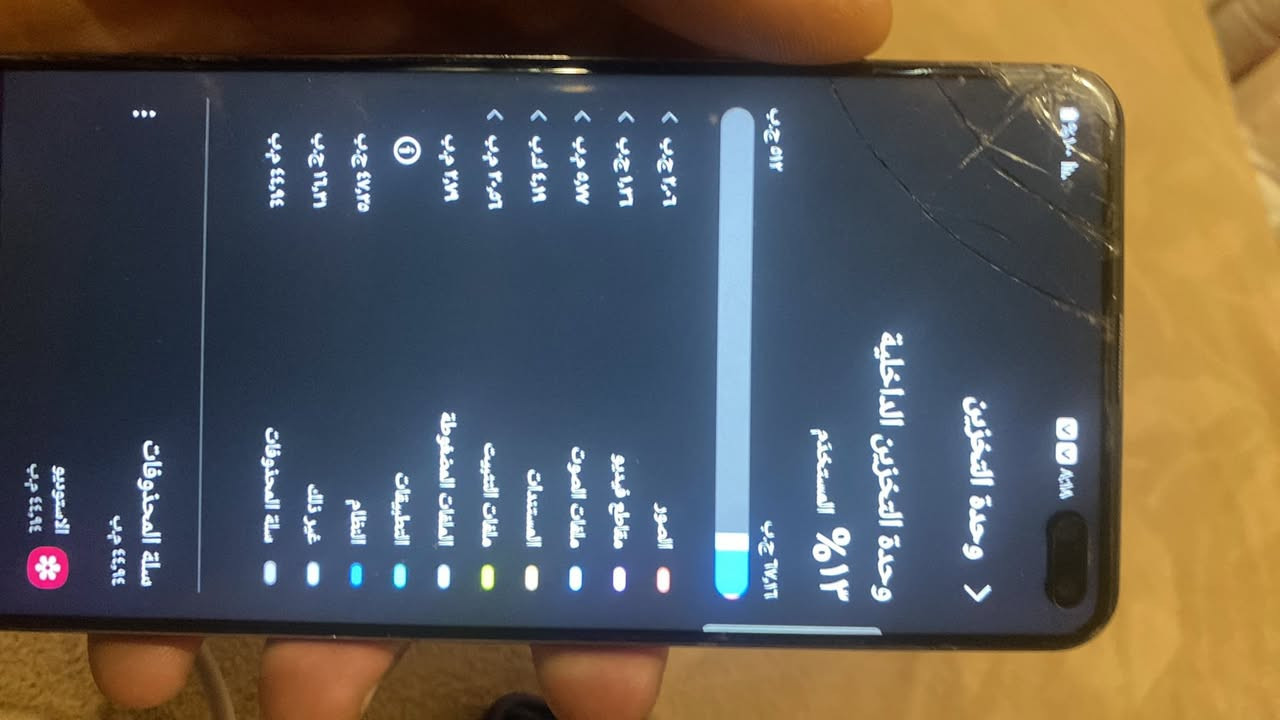 سلام عليكم جهاز للبيع أس ١٠ مدل شاشه السعر 120 بي مجال ***********
