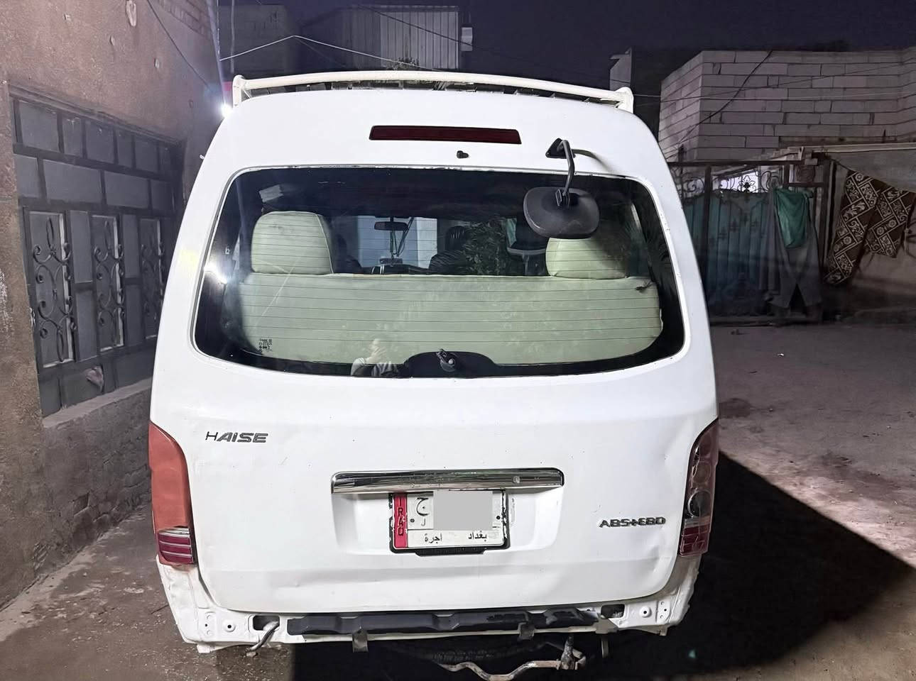 جنبيH1 ٢٠١٤ موصليه (بآسم رعد عزت)
تخم تاير جديد باتري جديد حداديه خلفيه جديده

 ضايفلها ورگه زايده للقوه دبلات جديده

شاشه ودمام 

سبير كله جاهز عينه وصينيه جديد

 مكينه ياباني 3y   گير اكسل خير من الله

  السياره جاهزه للشغل تراي للمكان اليعجبك

 بيها طخات موضحات بالصور 

دوشمه وكاعيه 

السعر ٣٥ وبيها مجال حگ الجيه  

السياره نضيفه 

مكاني النجف الاشرف 

راسلني واتساب وبخدمتك 

***********
