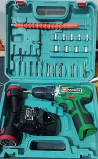 متاح دريل شحن الماني كل بطاريه 3 ساعه شحن حقيقي  السعر 28 بيها مجال  0...