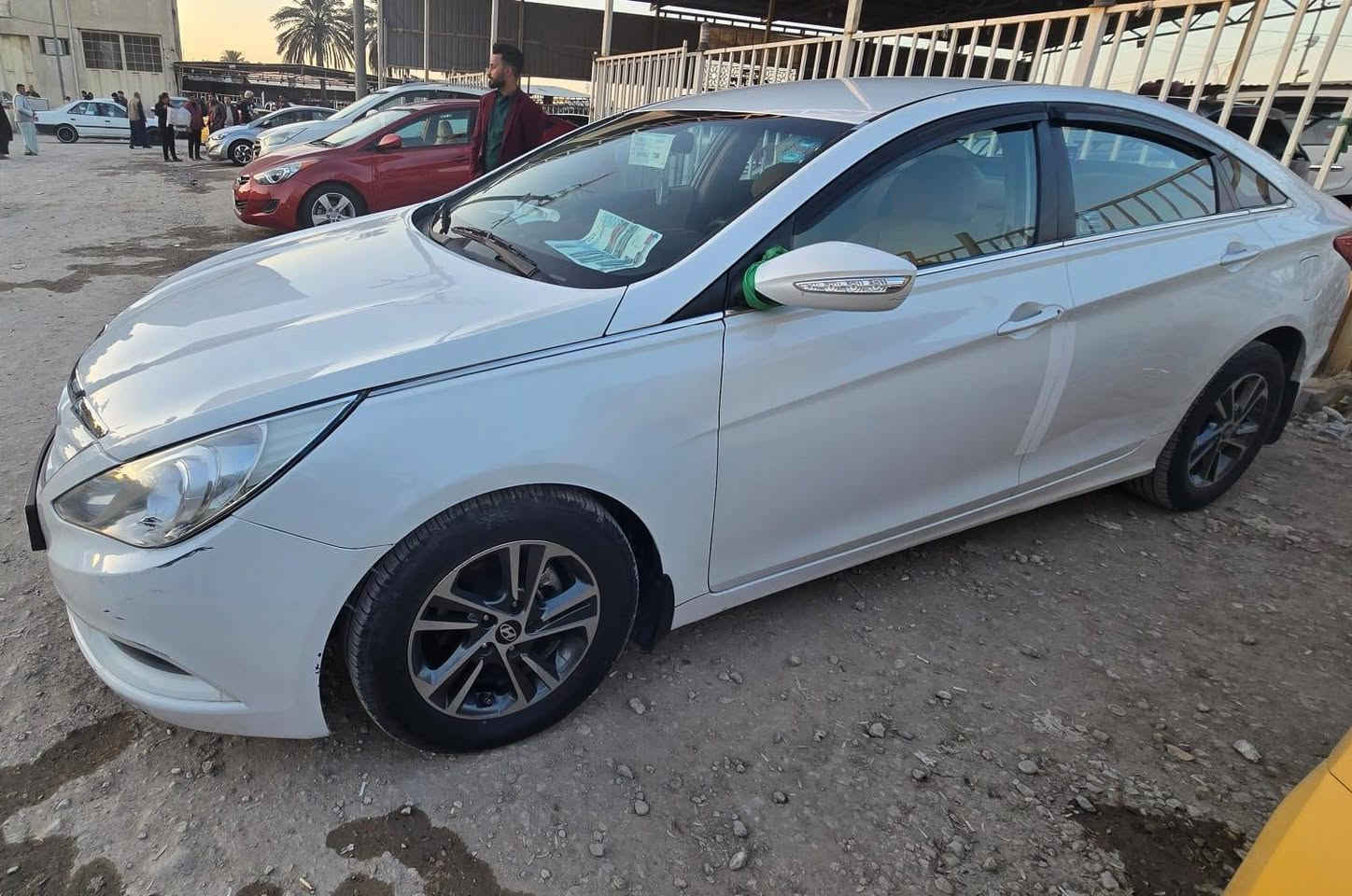 السلام عليكم
اخوان سوناتا خليجي
2011 جاملغ وبنيد صبغ 
بدون دواخل رقم أربيل دولي 
مكاني بابل _كفل
السعر 115 وبيهه مجال بسيط 
حك الجيه//

***********
