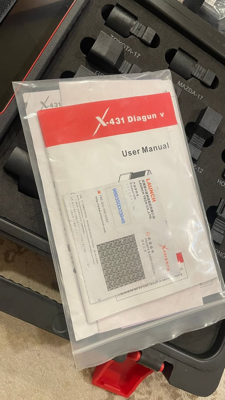 LAUNCH X_431 Diagun V
جيهاز فحس و برمجه سيارات البيع جيهاز جديد سفر تحديث ٢٠٢٧/٣/٢١ سعر ٥٥٠ الف شوي بي مجال 
مكان دهوك *********** وتساب موجود
