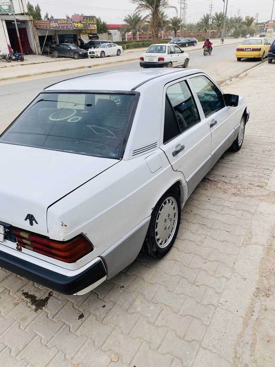 السلام عليكم مارسيدس 190 طيارين مديل 1988 كير + محرك بطه 2500 تبريد شغال مصبوغه جماليه بدون ضرر قواعد دبلات سليمه وبلاد رقم بغداد سنويه لل28 مشروع وطني مداور بالنجف السياره جاهزه السعر 38 وبيها مجال بسيط للشراي المكان نجف 
***********
***********
