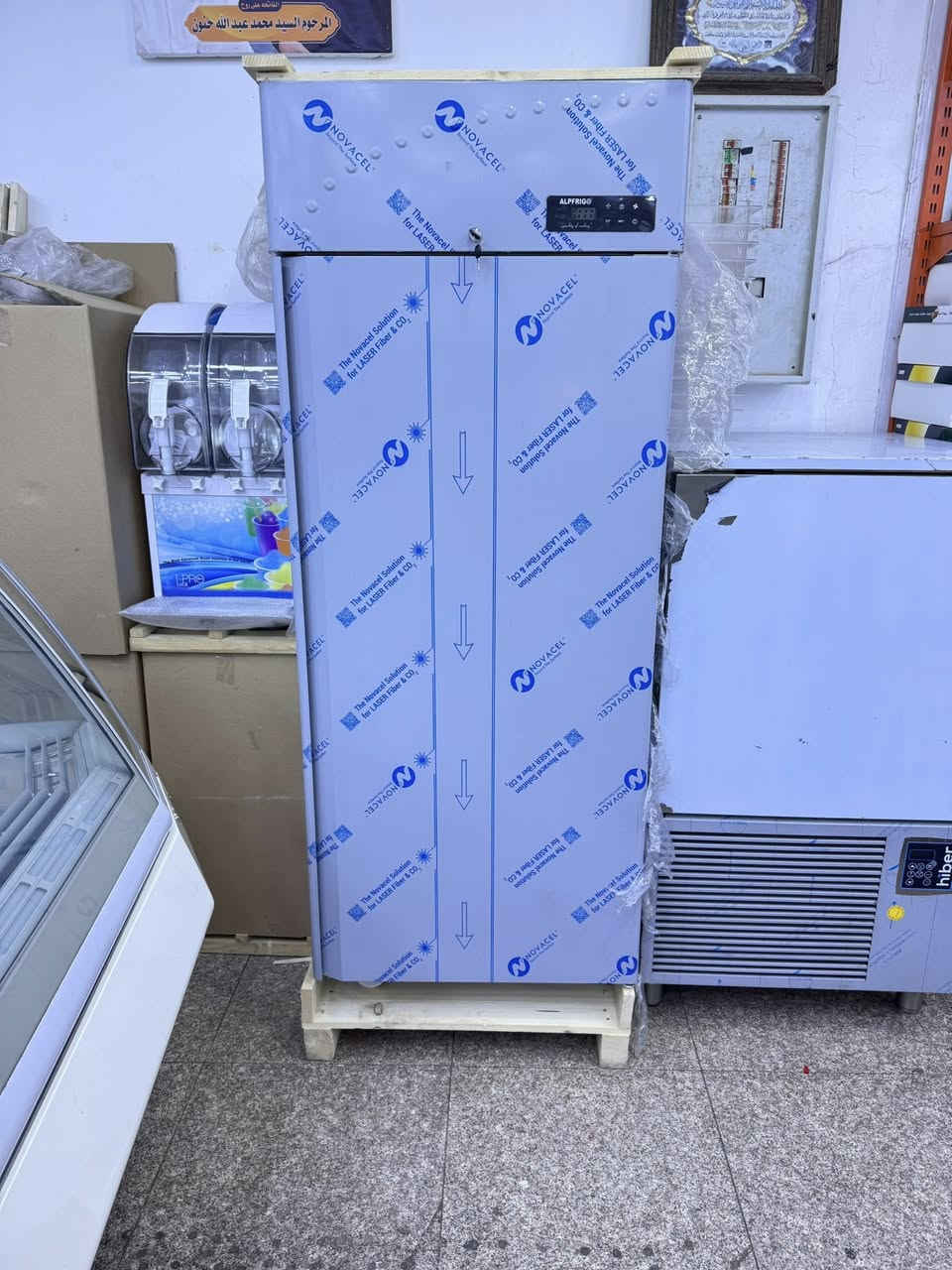 اللهم صلي على محمد وآل محمد
الوكيل الحصري في العراق 🇮🇶 

#معرض #الايطالي 
حافضه ايس كريم 🍨 الفريكوو أيطاليا 🇮🇹
جديد📦 لك ممستخدم 
موديل 2025 
56 بلانك صغير.   او.   36 بلانك كبير 
8 طابق
تجميد سالب 30-
سنكل فيز  
تبريد هواء
3.5 امبير 
مواصفات عاليه جداً 
تجميد بخاخ
تجميد فول تفتح باب ينزل بس 2 درجه 
✨✨✨
العنوآن بصره آبي الخصيب حي العسكري 
متوفر توصيل إلى جميع محافظات العراق 
السعر والتفاصيل مراسله الصفحة 
اؤ الأتصال هـ ***********
#سيدحسين
