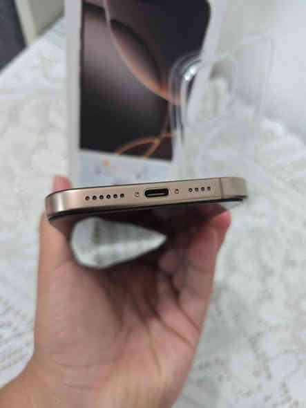 سلام عليكم ورحمه الله
16 برو ماكس بطاريه 98 ذاكره 256 ضمان ABM

 لون صحراوي دزرت 

غراضه كامله نضافه 100 /100 شخط مابي ابد

مكفول من كلشي وين متحب افحص للبيع او مراوس

السعر قفل قفل من الاخير 1350 مكاني بغداد كرخ 

***********
