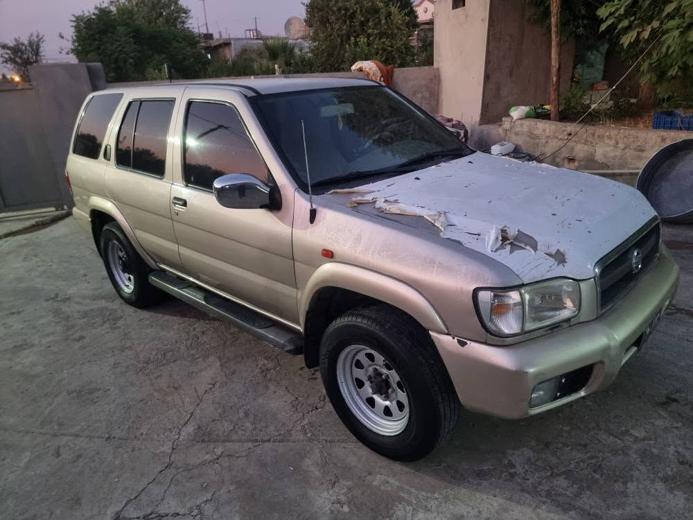 نیسان پاسپە ندە ر 2003ئاڕمی پلاسیکی سلئمانی مه کینە ی 3500گئرومه کینە و ده بل ئه کسلی به شه ر بئبۆیاخ تە بریت ساردو گە رم بە شە رت جوارجام کارە با کارە بای کشتی بە شە رت تایه ی تازە هه موو گیانی وە ک شە ریکە ماوە نوقسانی هیج نیە شوئن هه ڵه بجە ی تازە ژم***********
*********** حلبجة, السليمانية
