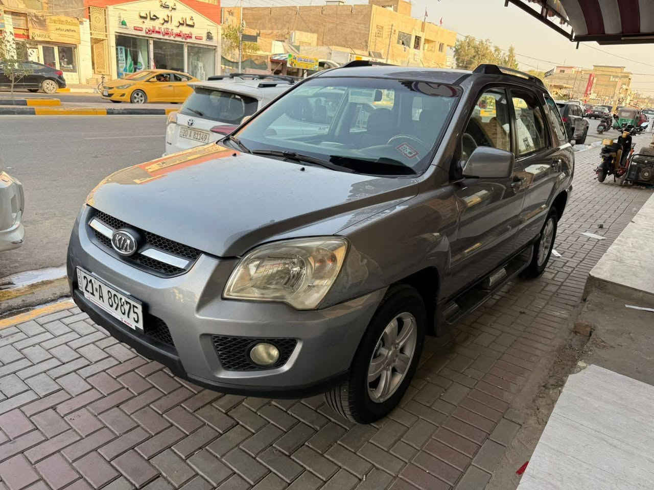 كيا سبورتج ٢٠٠٩ رقم سليمانيه مكينه وكير مكفوله تبريد تدفئة سياره نظيفه وخير من الله بيها قطعه صبخ أثر شخوط مكانها ديالى بعقوبة بهرز ب١١٨ وبيها مجال السونار مرفوق وي الصور للاستفسار ***********
