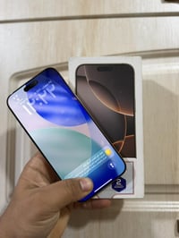 آيفون 16 برو ماكس عدد2 1-آيفون 16 برو ماكس ضامن ABM  ذاكره 256 لون دزر...