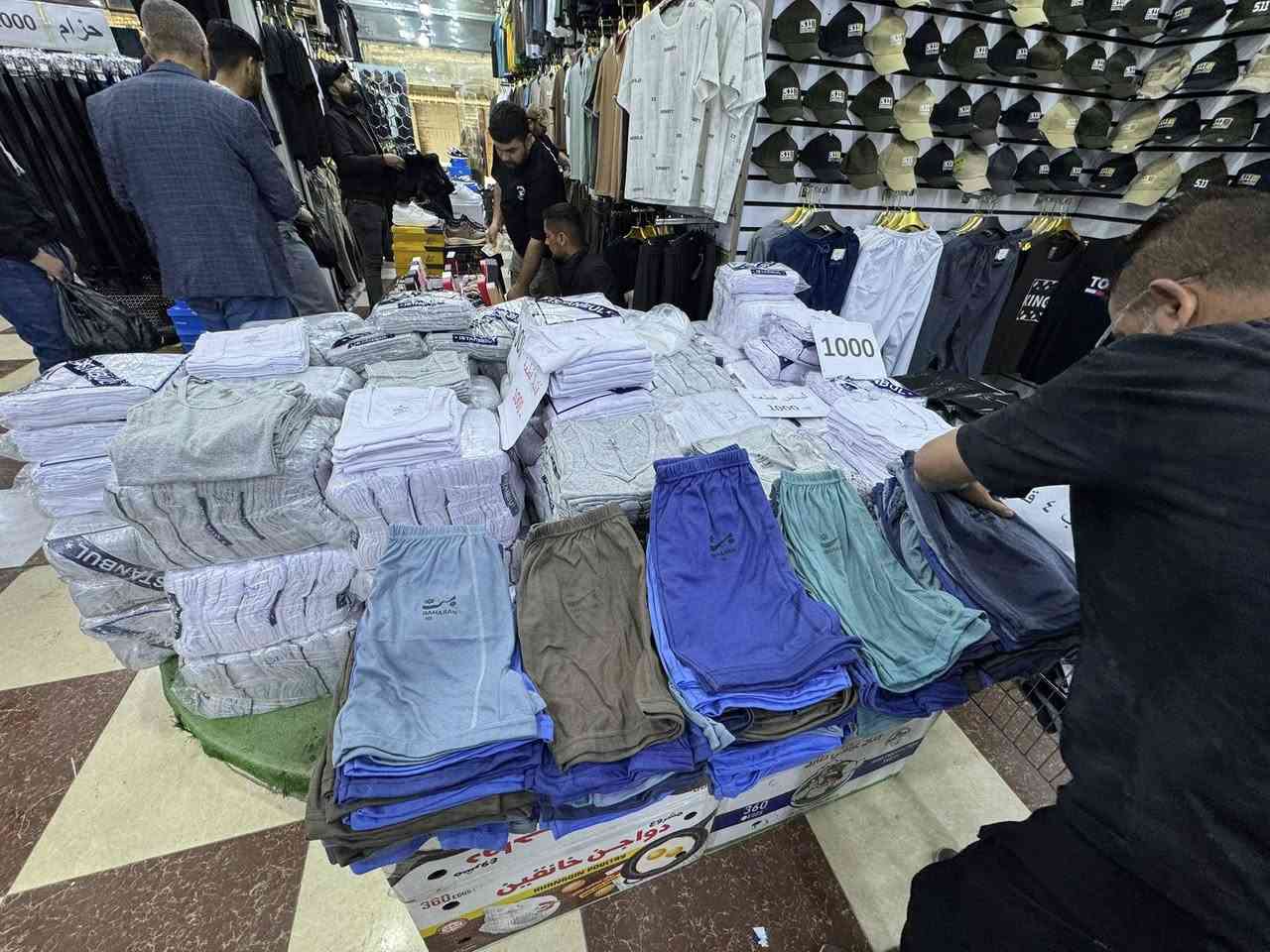 وصل الوجبه (3)من قسم داخلي ابوالف دينار
شورت رجالي شبابي الوان فانيله رصاصي ابيض كامل قياسات بس ب (1000)دينار
خانقين📍عمارة الحميدية مجاوراسواق جمعة
قرب فلكة مركز شرطه بادارة حمودي دبي
جمله مفرد ***********
