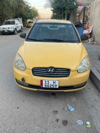 سياره اكسنت خليجي موديل 2008 نضيفه فقط جاملق امامي كير مكينه مكفوله تب...