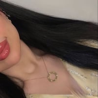 قلادة كارتي لوڤ • ستانلس ستيل ذهبي • طلاء ثابت