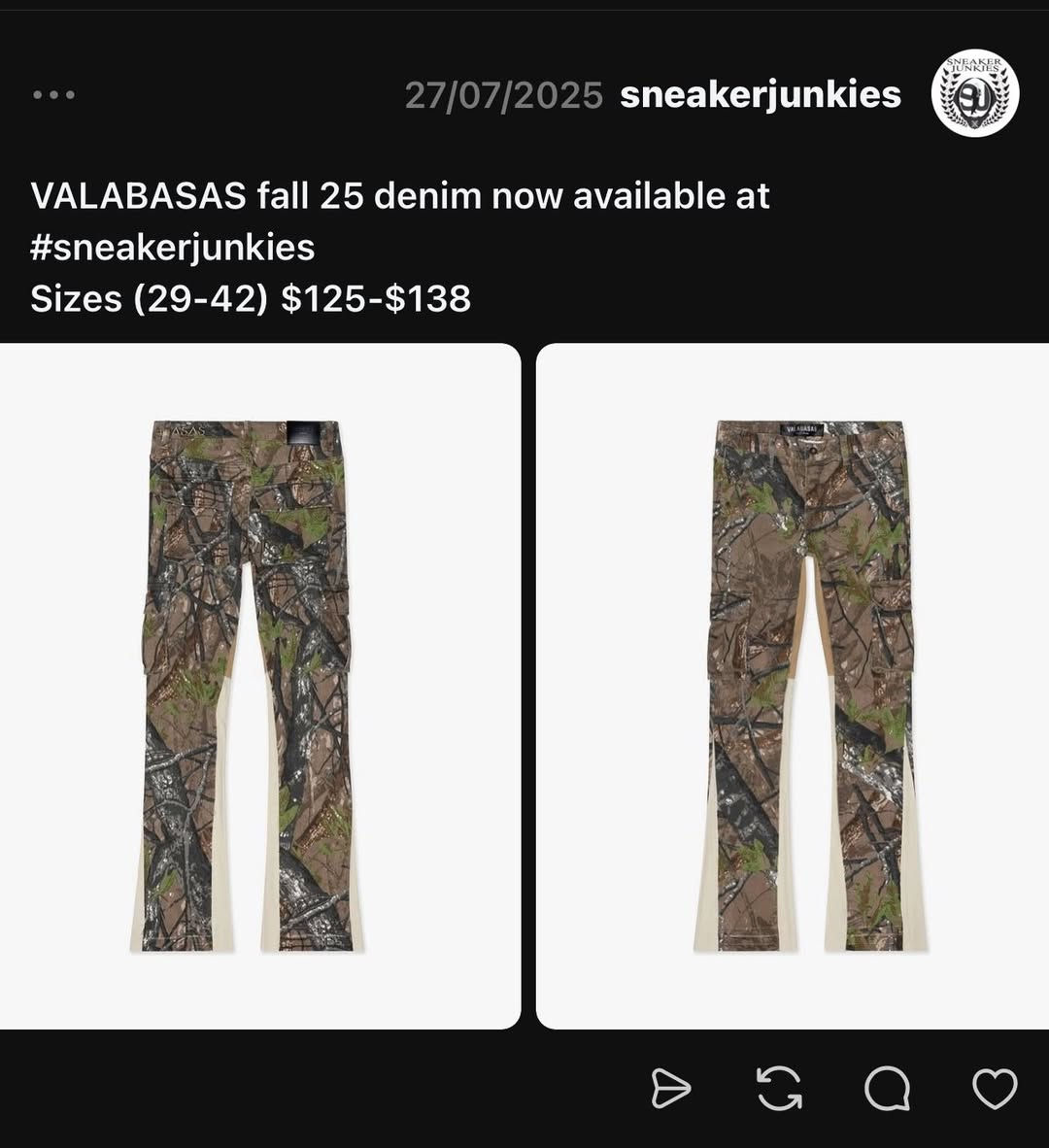 وحش مو بنطرون☠️
قياس 34
خاص للصيادين❤️
كارغو 110


**إذا كنت صاحب هذا الإعلان وتريد حذفه لأي سبب، رجاءا أرسل رسالة إلى الدعم الفني**