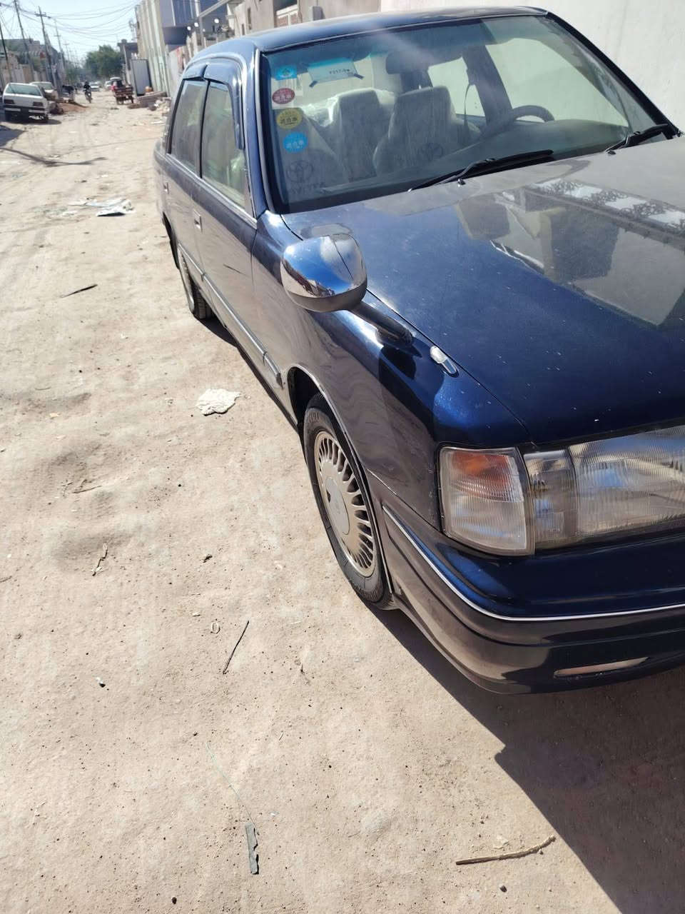 سلام عليكم  رأس ثور تكم  مديل 1998 لون نيلي رقم كربلاء الإنكليزي محرك2500 تبريد ثلج تخم تاير جديد سعر 75 مكان النجف  
 رقم هاتف  ***********
