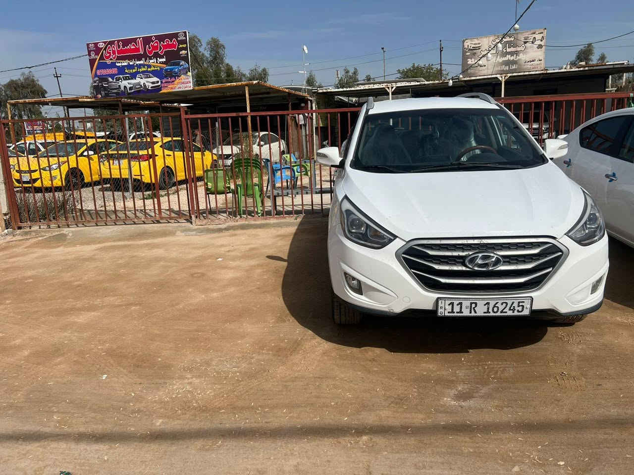 توسان ١٥ مكفوله
: من التبديل والصبغ
 مكينه وحديده وكير
 جدد
: رقم: بغداد نكليزي رقم الموبايل *********** مكان السياره كربلاء
