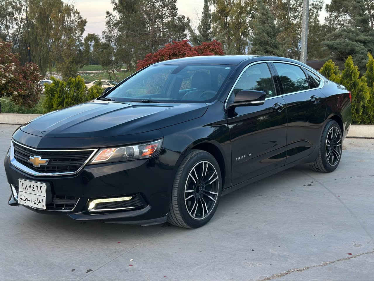 Impala 2018 LT
مەکینە شەش پستۆن   V6 
مەکینەی نەکراوەتەوە بە شەرت
گئری بەشەرت
شاشە قاسە و کوشن جلد
سەیارەکە 116000 مایل رۆشتوە
دوو چەمەلخی لای سایەق و سەقف کلئری ئەمریکایە
چەمەلخی سەکن و بۆنید بۆیاخی دوبەیە
بئ ناو گرتن ناوی چەکوشی پئوە نیە بەشەرت
سەیارەکە زۆر جوان و پاک ماوەتەوە
رەسمی سۆنەریشم داناوە 
سعر ٩٨$
*********** السليمانية, العراق
