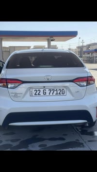 كورلا ٢٠٢١ ابيض الون امريكي حادثه جدا بسيط بصفحة البنيد اشبر جديده ارب...