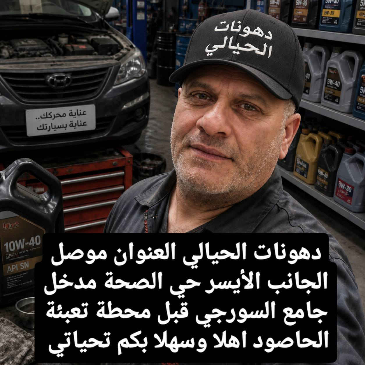 دهونات الحيالي العنوان موصل الجانب الأيسر حي الصحة مدخل جامع السورجي قبل محطة تعبئة الحاصود اهلا وسهلا بكم تحياتي...


**إذا كنت صاحب هذا الإعلان وتريد حذفه لأي سبب، رجاءا أرسل رسالة إلى الدعم الفني**
