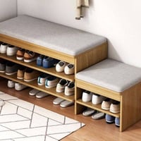 جزامة خشب • ٣٢×٥٢×١٢٠سم • خزانة أحذية