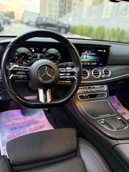 السلام عليكم مارسدس E200
فول مواصفات للاخير. 
السعر  ( 405 )ورقة وبي مجال بسيط 🔥

مكفولة من الضربة والبارد والصبغ  ماشية (41)الف 
موديل 2022AMG بل كامل
مواصفات
سلايد
رادار 
• رادار جانبي امامي وخلفي حساسات 360 درجة
• نقطة عمياء
• تحديد مسار
• تنبيه خطوط الشارع عند الانحراف
كشنات كهرباء
لايت زينون بلاد
بصمة تشغيل
Mercedes Benz E Class2022 E 200     AMG
(وكالة المانية ضمان بصمات 2) 
رقم اربيل الجديد بأسمي هزة وفحص كلة جديد فول مواصفات السيارة على ايدي السيارة وصيناتهة ودهنهة كلهة بل شركة  
 فتحة سقف انارة  داخلية متغير الالوان 

انضمة قيادة سبورت وسبورت بلاس فول الفول السيارة

مكان السيارة بغداد  حي الجهاد

 رقمي ***********
