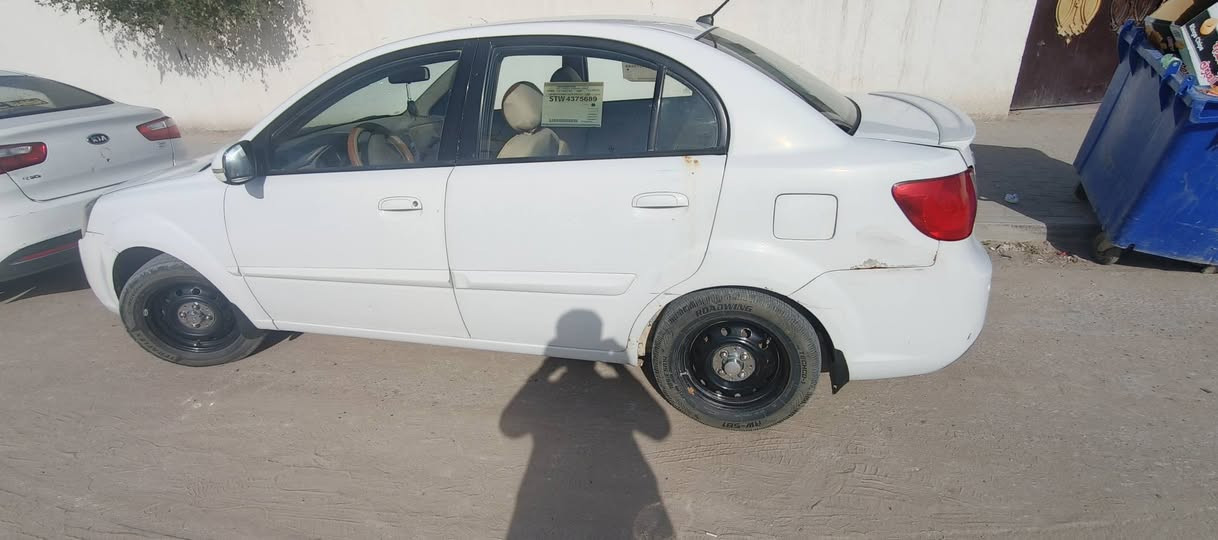 كيا ريو خصوصي موديل  12 رقم نجف دولي مكينه 600
كير مكينه تبريد حدداديه تاير كهربائيات كلها على الشرط
كامره شاسه حساس 
 حادثها خلف الدعاميه الخلفيه قطعتين صبغ جاملغ خلفي وباب السايق 
السعر 83 وبيها مجال
 مكانها نجف  ***********
