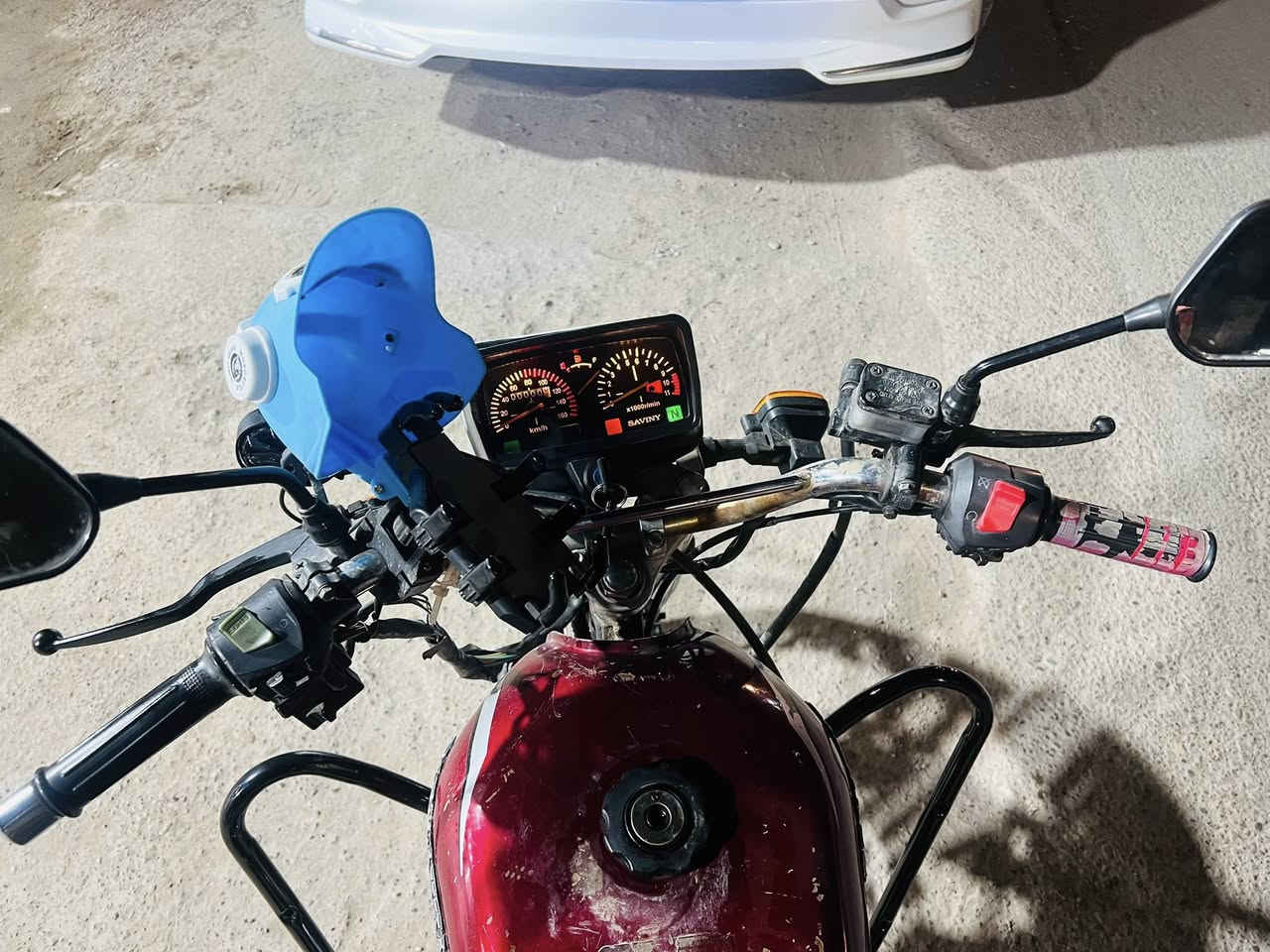 السلام عليكم لبيع ماطور PART.AKKADموديل 2020محركشرط تاير امامي جديد خلفي نص عمر الماطور 
للاستفسار اتصل هـ ***********مكان الدراجه العلم السعر 350اوبيمجال للشراي
