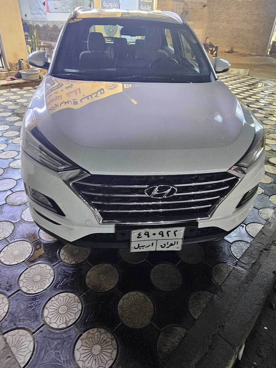 سلام عليكم سياره للبيع توسان موديل 2019 السياره جديده بمعنى الكلمه سياره فول مواصفات عدى الفتحه والبصمه سياره ماشيه 114.493 السياره كلين عدئ الجاملغ لامامي190وبي صوب الصدر بي بارد اصبعين  سياره كبالكم موضحه بل صور سعر مجال قليل للستفسار ***********
***********
