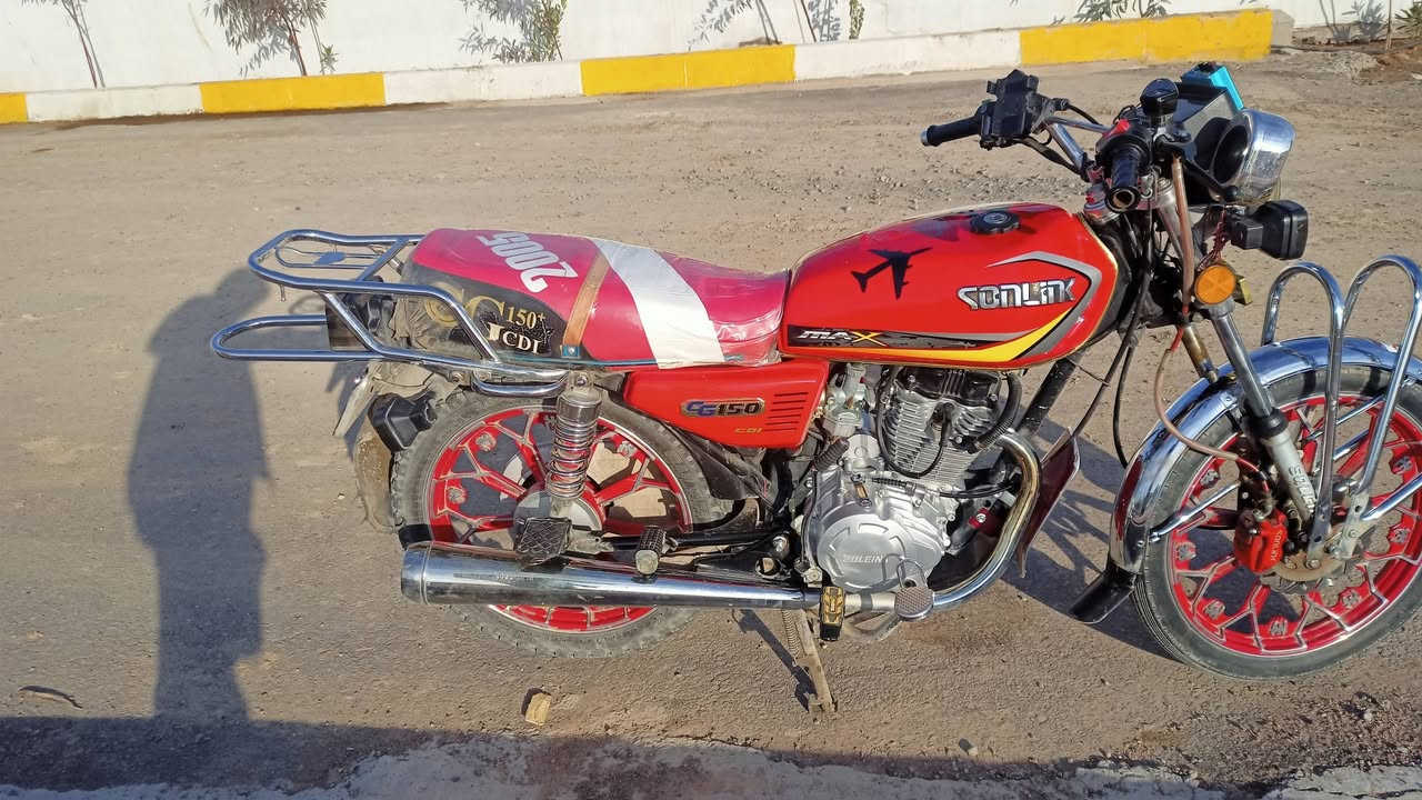 سلام عليكم دراجه للبيع موديل 2025محرك كبس شرط غير الدبلات طاكه سعر 650بي مجال او مراوس 4كير تايكر او سافين رقم***********
