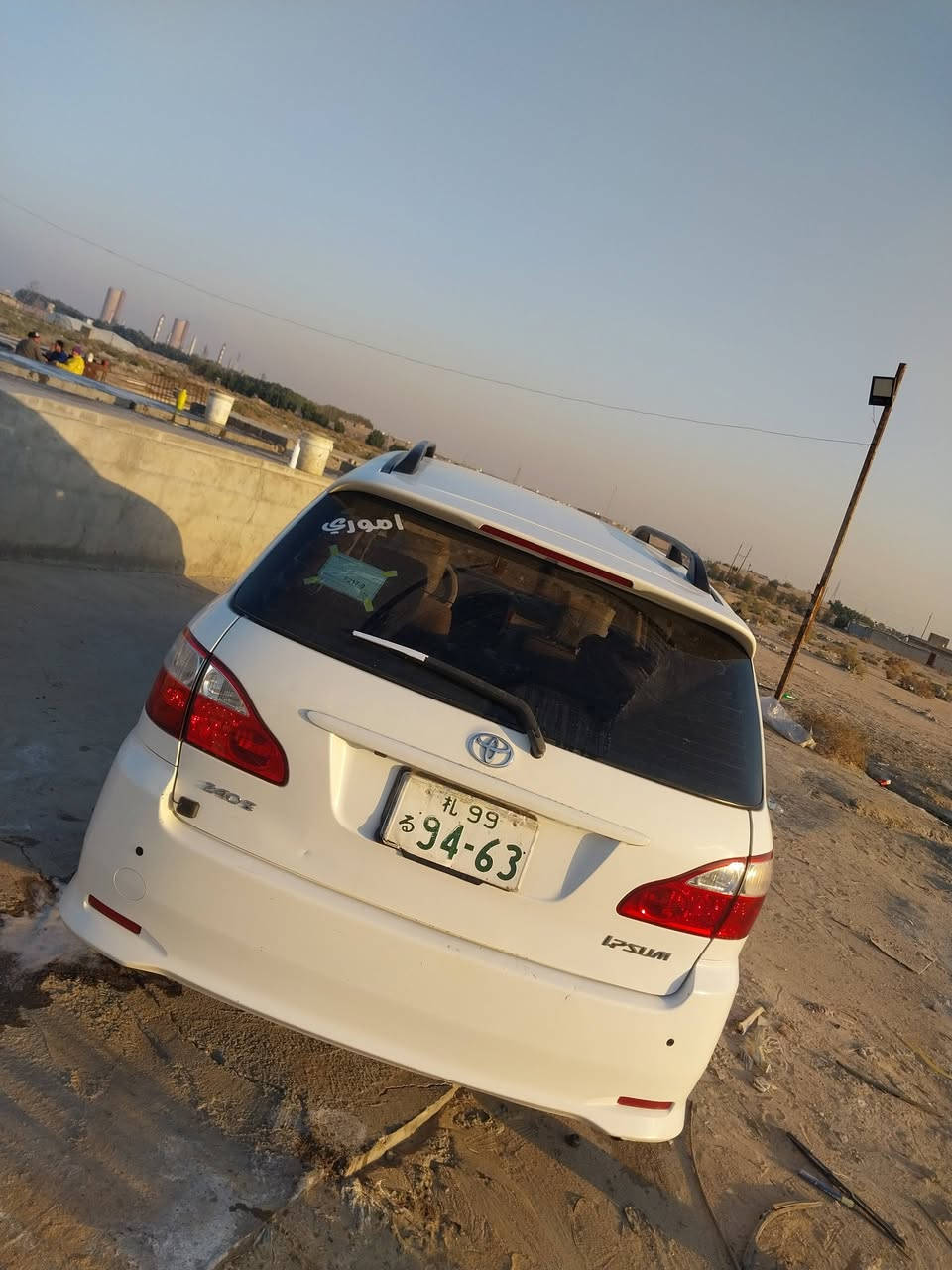 الله مصلي ع محمد وآل محمد
للبيع سياره ابصم كرستال S طويل 2003رقم بصره مداور 
داخل عسلي دواخل جدد كلش 
7راكب سياره محرك كير تبريد كفاله شرط 
كيج حماوه شاشه كبيره تاب عينه ليزريه 
كفاله. من المضرب قويه وكص ونقل جثه وعيب الشرعي
ويلكب تخم تاير 17 
لايتات زنون 
سياره خير من الله مال بيت ما مشتغله ع خط 
ملاحضه بيع بس لجنايه شراي بياع لا يخابرني 
مكاني البصره *********** متواجد انتصال واتساب 
سعر 122بيه مجال بيك خير وتدلل
