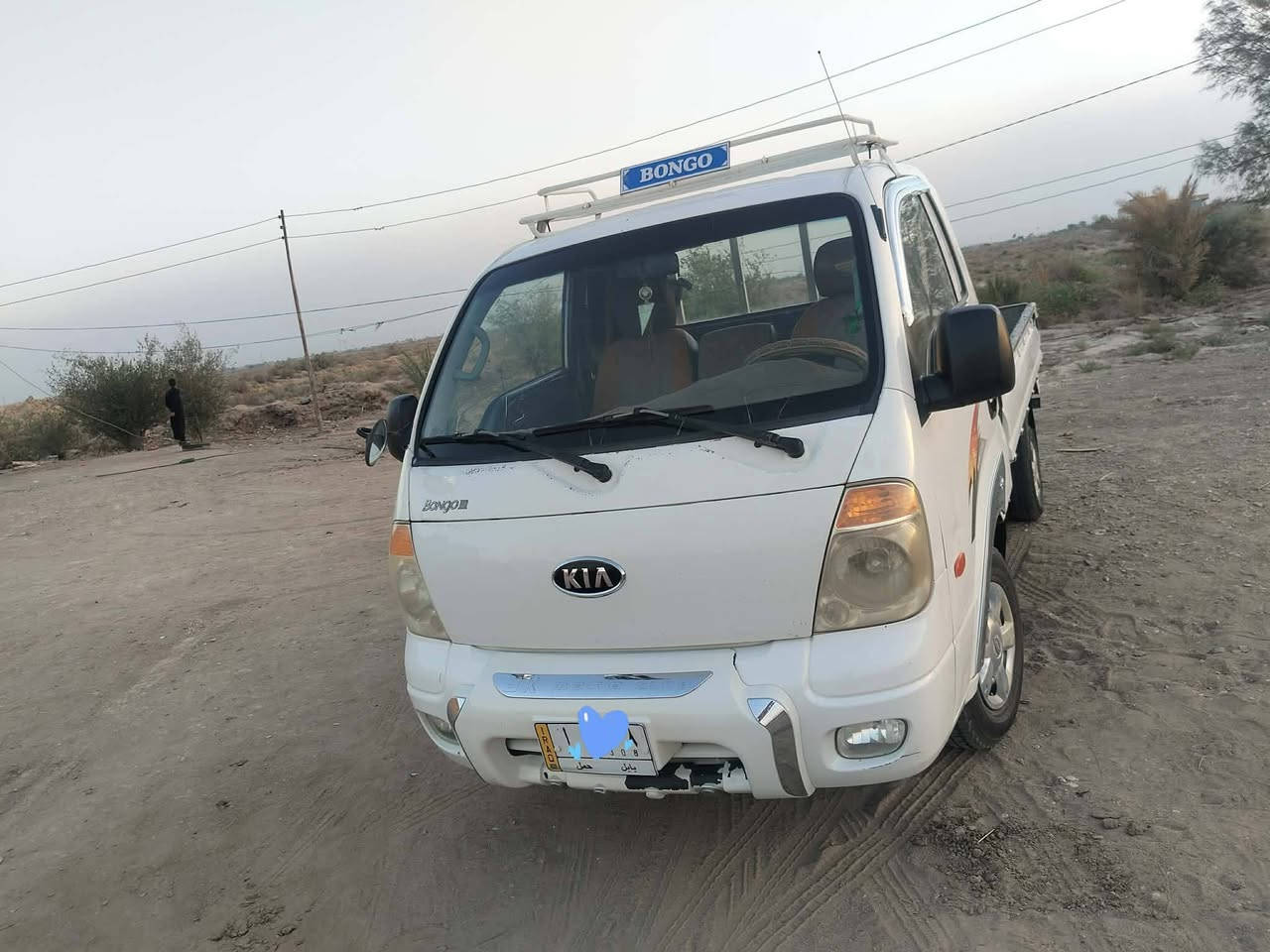 سلام عليكم سياره كيا حمل موديل 2007 كفاله كير شاصي محرك حداديه كامله اتخم تايرات سنويه 28 رقم بابل  مكان الناصري رقم ***********
