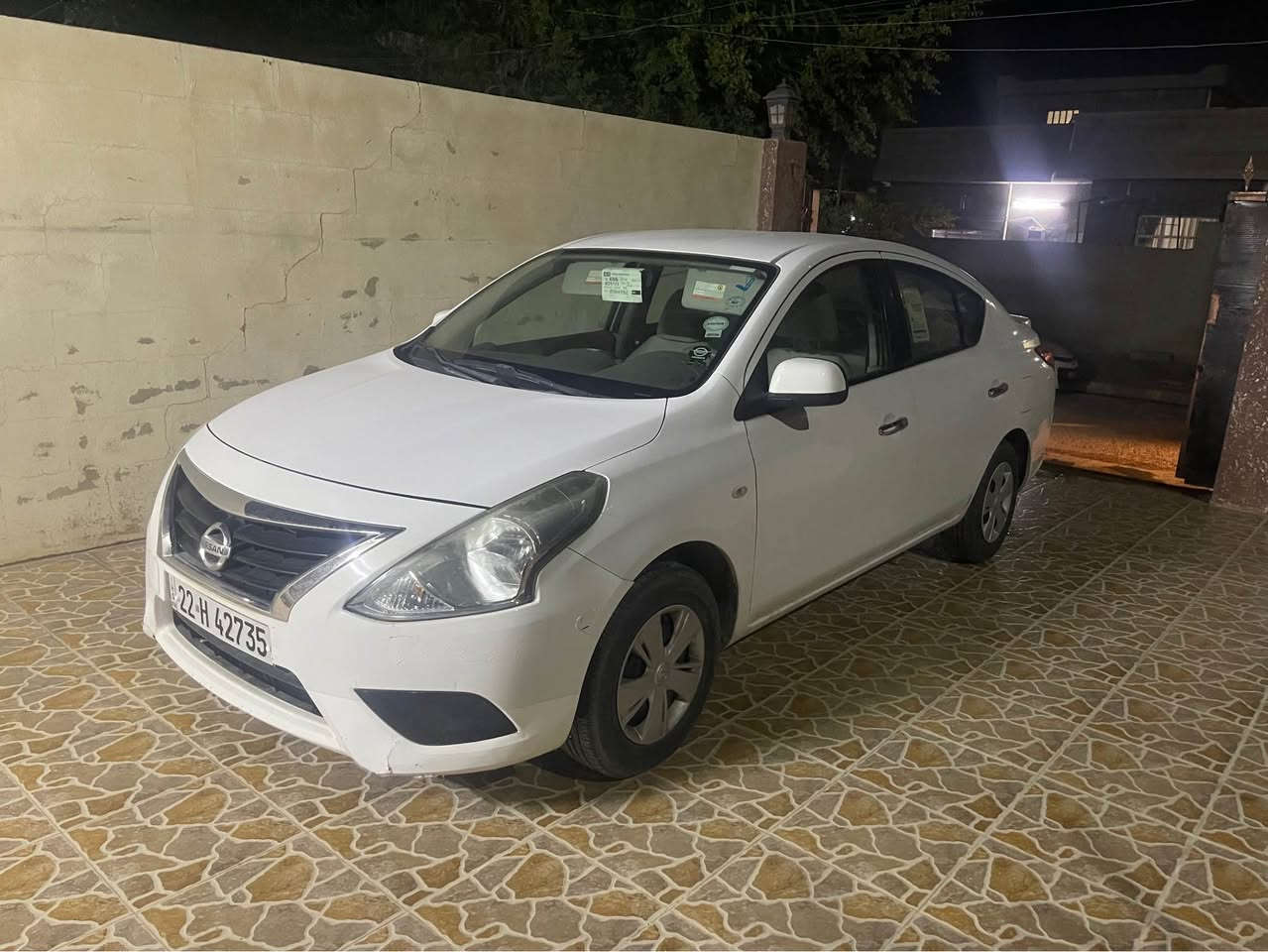 نيسان صني موديل 2018
سيارة بدون حادث بدون صبغ 
بيها رصعة خفيفة جدا بالباب 
مكان كركوك رقم اربيل 
رقم /*********** كركوك, العراق
