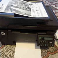 طابعة ليزرية  hb laseJet 127 سكنر واستنساخ وطباعة  ابيض واسود  سرعتها ...