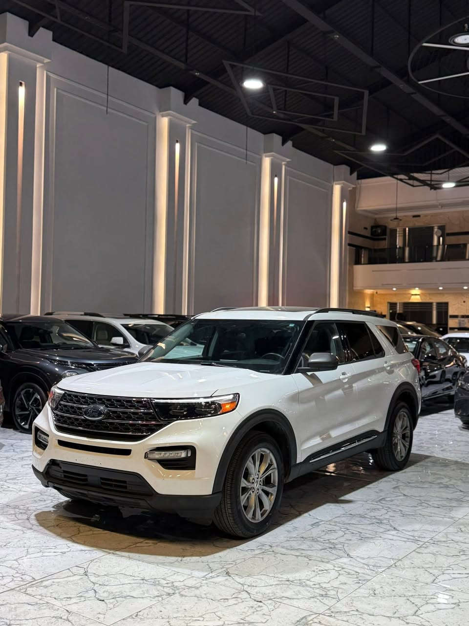 Ford Explorer XLT + 2023
Ford Explorer XLT + 2023
العداد : 31 الف مايل
بدون صبغ باب  امامي سکن مبدل بلادي نفس لون
 بجم و خلفي کبس بشرط و ارباکات سلیم

المواصفات
بانوراما
شاشە کبیر 
4X4 Awd
بصمة تشغيل
بصمة ابواب
(Remote Start)
صندوق شفط كهربائي
رادار امامي (تحديد مسار)
رادار جانبي (نقاط عمياء)
رادار خلفي (التحذير من الاصطدام)
شفتات استيرن
استيرن تدفئة
كشنات جلد
كشنات تدفئة+ تبريد
هاند بريك بصمة
Auto Stat
Auto Stop
حساسات امامية+خلفية
(Navigaton) أالم ا ين
مانع انزلاق

‎‏‎ مکان سیارة اربیل 
‎‏‎سیارة بدون رقم تترقم شمالي 
‎‏‎‏‎للاتصال والاستفسار
‎اسیاسیل ***********☎️
‎اسیاسیل ***********☎️
☎️کورك ***********
☎️کورك ***********

