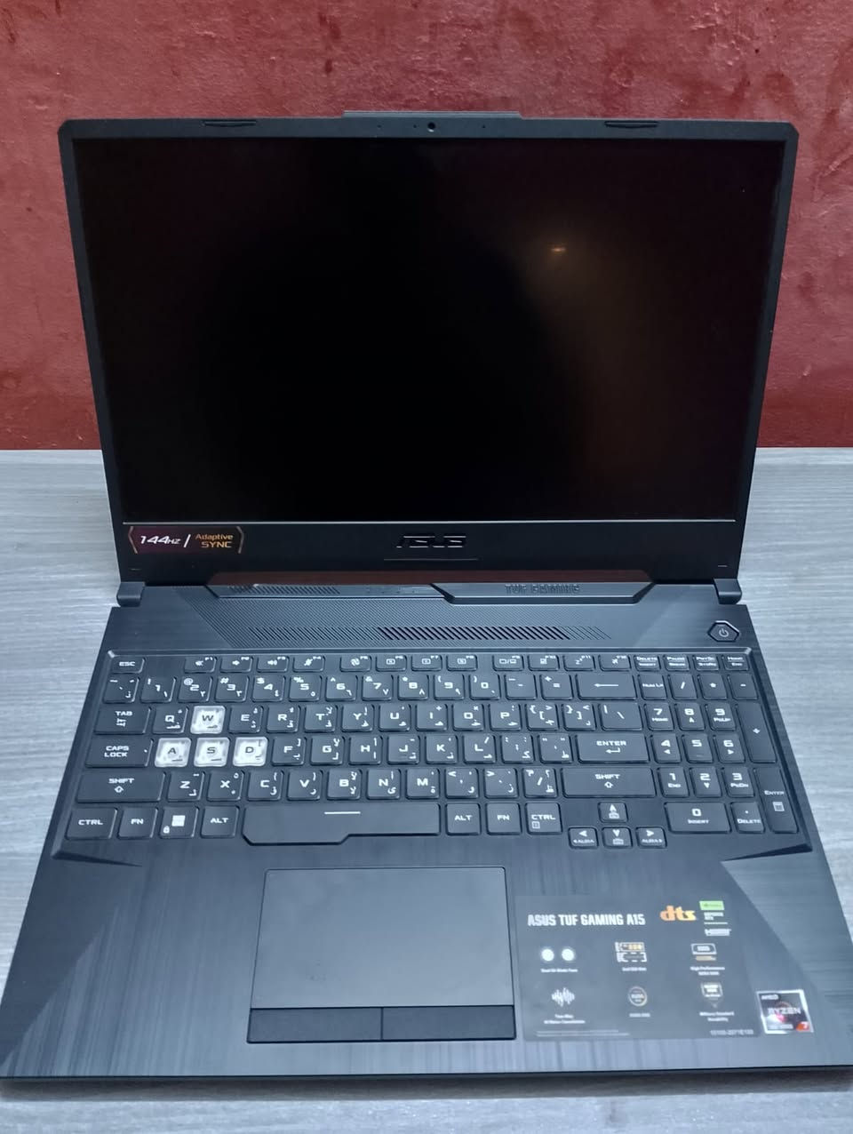 Asus Tuf Gaming A15 
البروسيسور : AMD Ryzen 7 7445 HS
الرامات : 8 رام DDR4
الهارد 512 SSD NVME
كارت الشاشه : NVIDIA RTX 3050 
الشاشه 144 HZ 
استخدام 3 شهور معاه الكارتونه والشاحن الاصلي والفاتورة وكل حاجه
  اخور 32000 لسرعه البيع
شراء من 2b


**إذا كنت صاحب هذا الإعلان وتريد حذفه لأي سبب، رجاءا أرسل رسالة إلى الدعم الفني**