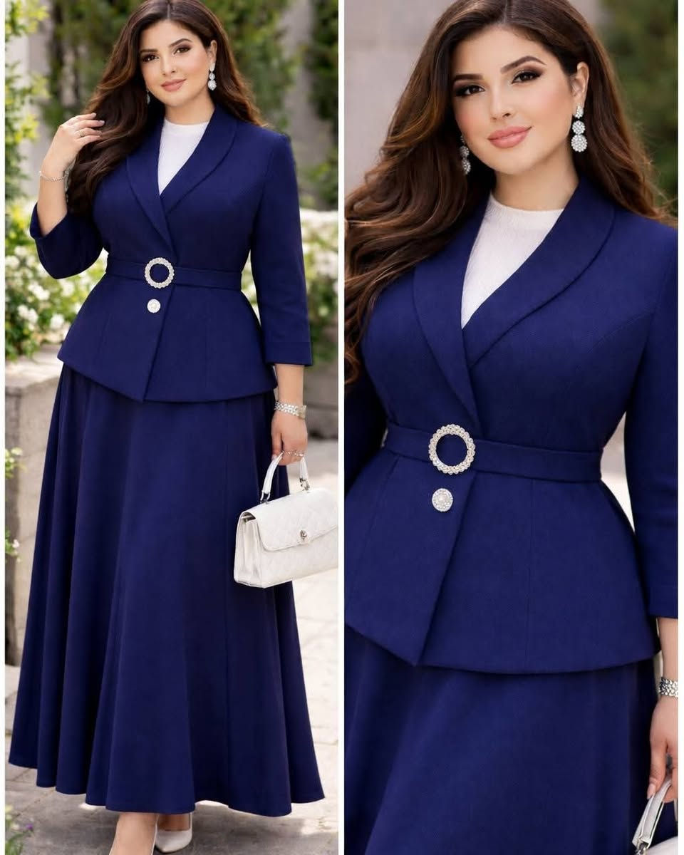 ✨ جديدنا ✨
💰 السعر: ٦٥ ألف فقط
🚚 التوصيل: مجاني لبغداد وجميع محافظات العراق
طقم قطعتين مع حزام
• طول السترة: 70 سم
• طول التنورة: 105 سم
🧵 القماش: دابل هورم إيطالي
• الغرام: 350
• جودة عالية وثابت
تفاصيل التنورة:
• من الأمام: كمر + سحاب
• من الخلف: لاستيك بعرض 6 سم لراحة أكبر
✨ الإكسسوار:
نيكل ستراس – شغل درجة أولى
📏 القياسات المتوفرة: من 40 إلى 54
📩 للحجز والاستفسار: مراسلتنا خاص
🤍 وأهلاً وسهلاً بالجميع 👋


**إذا كنت صاحب هذا الإعلان وتريد حذفه لأي سبب، رجاءا أرسل رسالة إلى الدعم الفني**