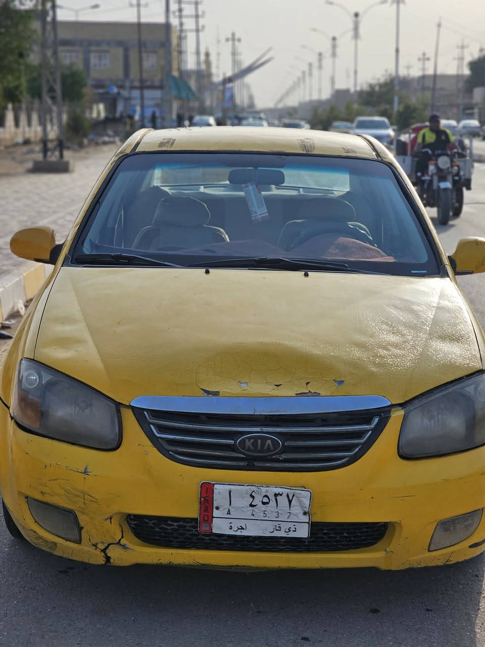 السلام عليكم
سياره كيا سبكترا موديل 2009 
للبيع مكانها ناصريه مركز 
السنويه بسم راعيه وهاذا رقمه ***********
السعر 65
