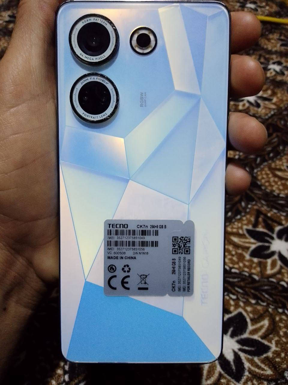 TECNO CAMON 20 Pro
سلام عليكم 

البيع

مامبدل اي شي

سعر 160

نضيف خو جديد

وبي مجال/ اسم جهاز هاذا الفوك👆


**إذا كنت صاحب هذا الإعلان وتريد حذفه لأي سبب، رجاءا أرسل رسالة إلى الدعم الفني**