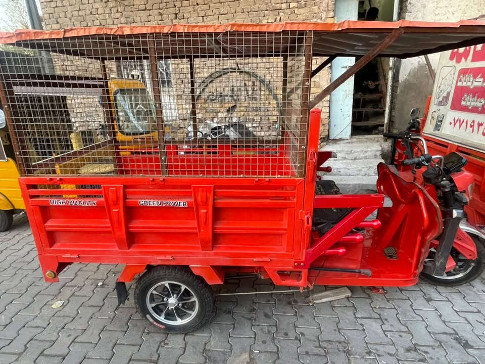 💪 محرك دفرنس قوي (1500 واط)
🔋 بطارية 60 فولت – مدى ممتاز بالشحنة
🚚 تتحمل أوزان عالية 
⚙️ نظام حديث وثابت + صرفية قليلة جداً
💡 ليدات قوية + شاشة + مرايات
📍 الحالة: جديدة / استخدام قليل
📍 جاهزة للعمل مباشرة بدون أي صرف
السعر مليون وتلثميه بيها مجال قليل 
📞 للاستفسار ***********

📍 العنوان: بغداد باب معضم
