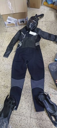 سيت غواصين • قناع وزعانف • مقاس M-L