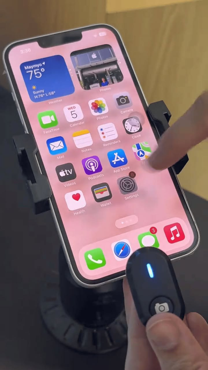 🎥 صور محتواك بطريقة احترافية بدون مساعدة أحد!

📱 ستاند موبايل ذكي بدوران 360° مع تعقب تلقائي للوجه والحركة.

👌 مناسب للتصوير، البث المباشر، والدروس أونلاين.

🔋 بطارية قوية تدوم لغاية 3.5 ساعات مع شحن USB-C سريع.

🎮 ريموت بلوتوث للتحكم والتصوير عن بُعد.

📐 متوافق مع جميع الهواتف 4.5 – 7 إنش أفقي وعمودي.

✨ خليك دائمًا بالمركز مع ستاند HOCO الذكي!


**إذا كنت صاحب هذا الإعلان وتريد حذفه لأي سبب، رجاءا أرسل رسالة إلى الدعم الفني**
