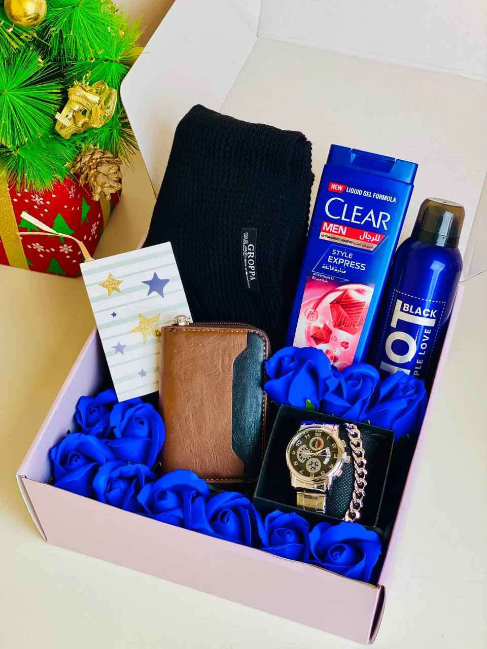 من أجمل هدايا رأس السنة 💙

هدية رجالية 

بكج عطور رجالي فيري سيكريت V.S.E
من اجود وأفخم البكجات 
البكج يحتوي على 4 قطع 

عطر 💙 سبلاش 💙 جل استحمام 💙 بخاخ مزيل عرق 💙

محفظة رجالي كوالتي عالي 🪽 

كارت العبارة حسب الطلب 

للطلب و للاستفسار مراسلتي واتساب ***********
او عالخاص 

رابط صفحتي
https://www.facebook.com/share/1EpSuzEKGw/

#توصيل_كافة_المحافضات
#هدايا_رأس_السنة
#رأس_السنة بغداد, العراق
