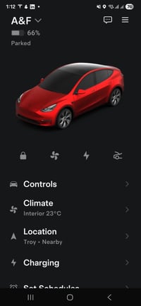 السيارة: Tesla Model Y  Long Range Dual Motor AWD اي استفسار عن السعر ...
