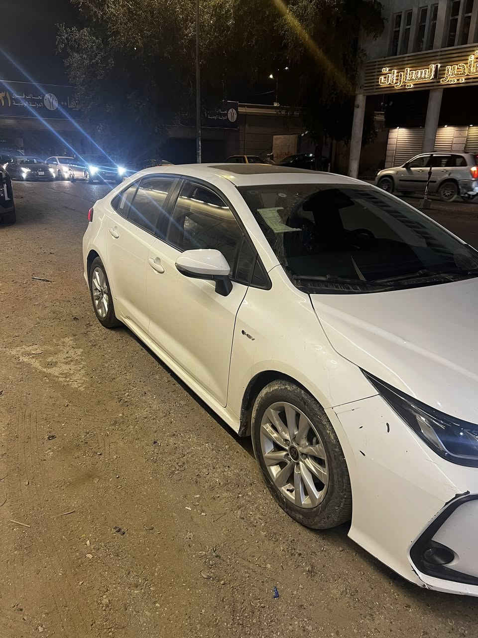 كورلا هايبرد 2024 ماشيه 14 الف km بيها حادث جاملغ ايمن وأيسر بارد بسيط جدا ورصعه بل بنيد و3 رصعات بل تكمه جهه عكس السايق السعر 137 وبيها مجال العنوان مدينه الصدر 
***********
