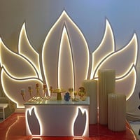 كوشة كاملة • طبلات ثلاثي ورقي • ستانات دائري ومثلث