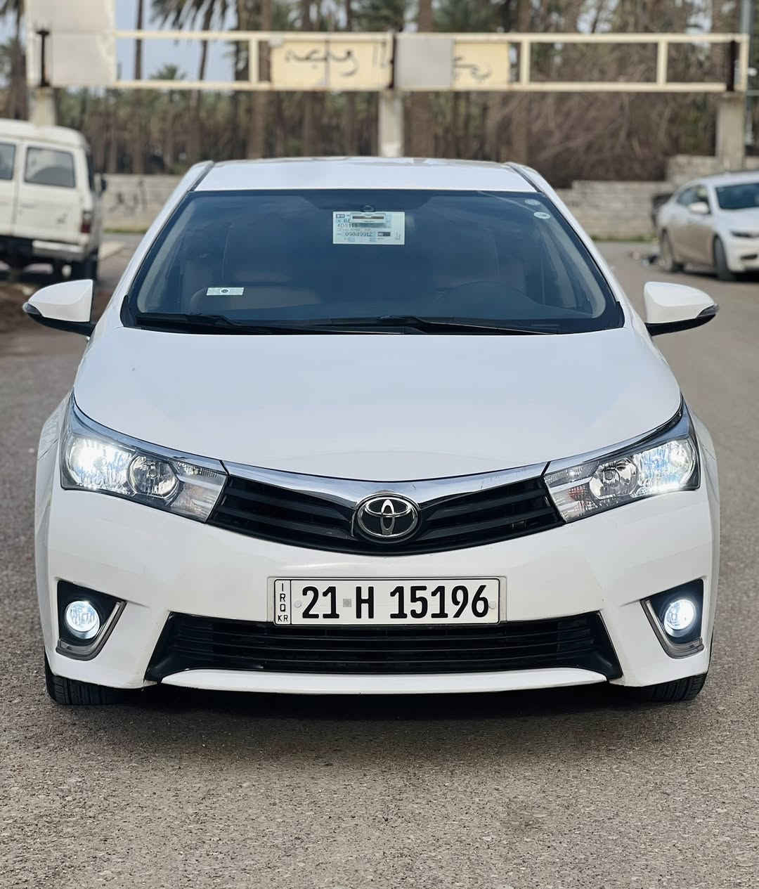 كورلا خليجي
موديل 2014
مكينه ٢٠
فئه xli
سعره 133$ وبي مجال 
مواصفات معروفه 
تحكم إستيرين 
كأمره 
5ويل كب
ليد 
سياره بي بونيد صبغ فقط بدون اي أضرار بدون ايرباك صور سونار مرفق ويا منشور 
مكينه كير بشرط 
سياره جديده وأحله من صور 
عنوان ديالى خانقين 
واي استفسار 
***********
