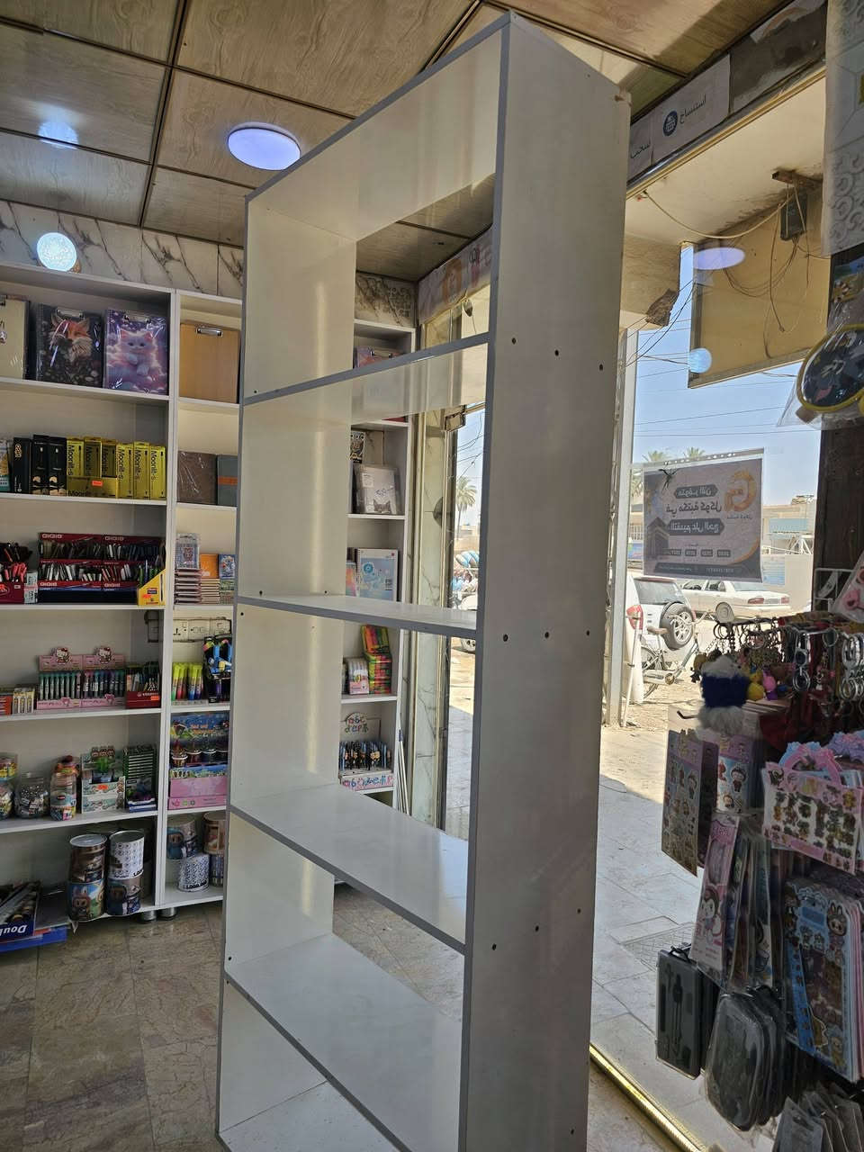 📢 للبيع رف عرض بحالة ممتازة ✨
مناسب للمكتبات، السوبر ماركت، محلات القرطاسية والإكسسوارات.

📏 المواصفات:
✅ الطول: 2.20 متر
✅ العرض: 80 سم
✅ ارتفاع أول 3 خانات: 45 سم
✅ ارتفاع ثاني 3 خانات: 37 سم

💰 السعر: 60,000 دينار فقط للرف الواحد

📍 الموقع: بغداد – الكاظمية / شاطئ التاجي

📞 للتواصل: ***********

✔️ الرف بحالة جيدة وجاهز للاستخدام مباشرة.
✔️ يتوفر عدد (2) رف فقط.
