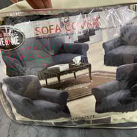 مفرش 10 مقاعد • جديد • رصاصي