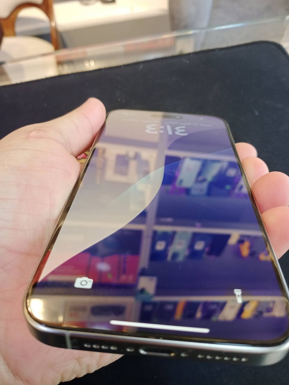 السلام عليكم جهاز ايفون
15 pro max
لون تيتانيوم نضافه فول مثل ما موضح بالصوره ويا كيبل وكارتون شركه وعدسات بطاريه 88 ما مبدل بي اي شي مكفول كفاله عامه وين تريد تفحصه افحصه سعر مليون و100 وبي مجال للاستفسار اتصل 
***********
