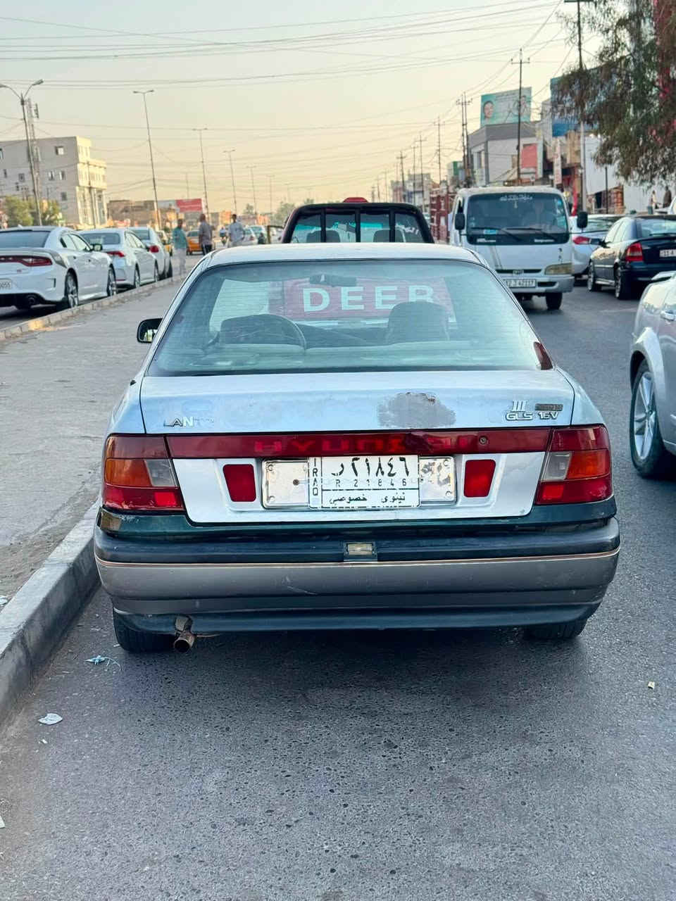 هونداي الانترا 1992 اتوماتيك 🚫 ترهم مراوس
السعر مناسب 25$ وبيهاا مجال 

محرك 1.6 مال گصة جديد قبل شهر شادو 

كير اتوماتيك

 

جاهزة السيارة شغالة كامل 

رقم نينوى الماني سنوية لغاية 2028 ✅

شرط التحويل 

بدون حادث السيارة ✅

مكان السيارة موصل ايسر 

رقم صاحبهاا

‭***********‬

‭***********‬
